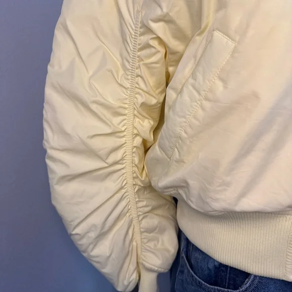 BDG Urban Outfitters Sunny Yellow Bomber Jacket - Picture 2 of 12